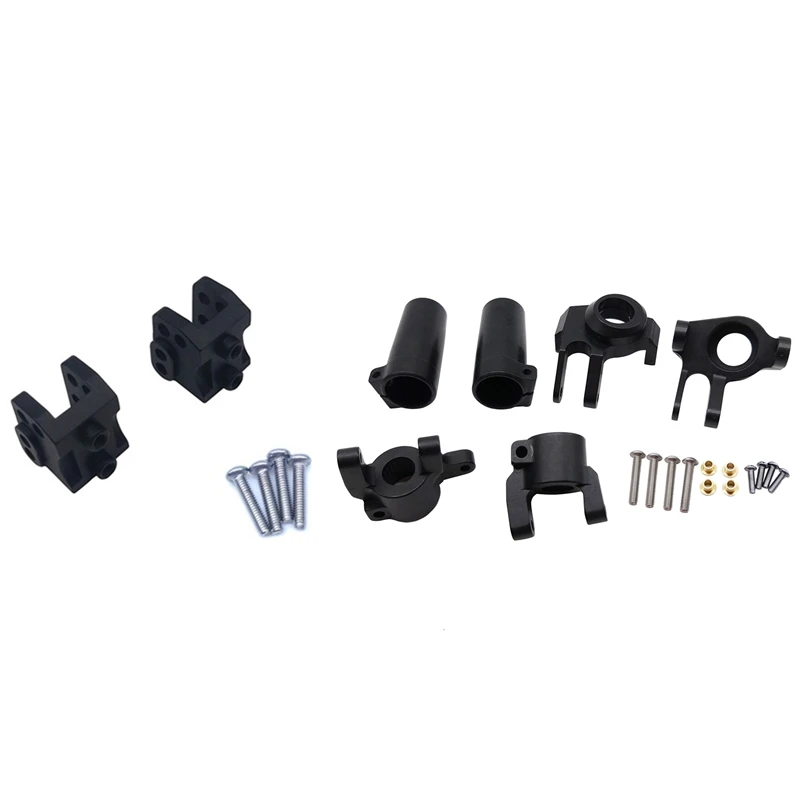 1 Set Front Rear Lower Shock Linkage Link Mount & 1 Set Front Steering Knuckles, Rear Axle Lock Out SET (Black)
1 Set Front Rear Lower Shock Linkage Link Mount & 1 Set Front Steering Knuckles, Rear Axle Lock Out SET (Black)