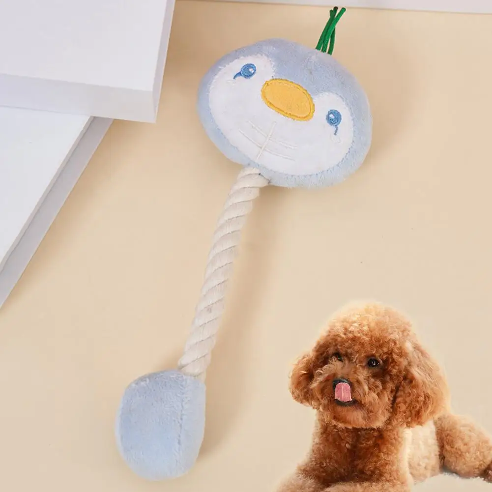 Pet Sounding Toy Built-in Sound Drop Resistant Cartoon Soft Lovely Teeth Cleaning Lightweight Plush Penguin Dog Toy for Puppies
Pet Sounding Toy Built-in Sound Drop Resistant Cartoon Soft Lovely Teeth Cleaning Lightweight Plush Penguin Dog Toy for Puppies