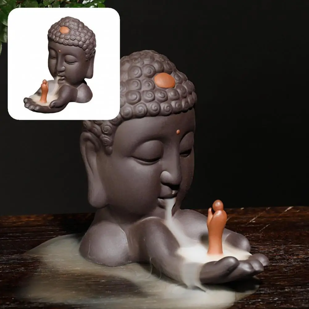 Useful Dark Brown Eye-catching Delicate Reflux Censer Holder for Bedroom Incense Stick Holder Incense Burner 
Useful Dark Brown Eye-catching Delicate Reflux Censer Holder for Bedroom Incense Stick Holder Incense Burner