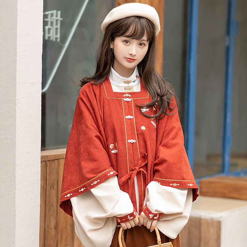 Hanfu Clothes For Women Ming Dynasty Elegant Traditional Costumes Chinese Style Female Daily Clothing Festival Outfits DQL6665
Hanfu Clothes For Women Ming Dynasty Elegant Traditional Costumes Chinese Style Female Daily Clothing Festival Outfits DQL6665