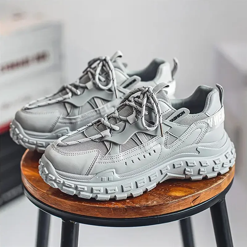 New Outdoor Men's Shoes Tire Soles Non-slip Fashion All-match Autumn Sports Shoes Trendy Comfortable Breathable Casual Sneakers
New Outdoor Men's Shoes Tire Soles Non-slip Fashion All-match Autumn Sports Shoes Trendy Comfortable Breathable Casual Sneakers