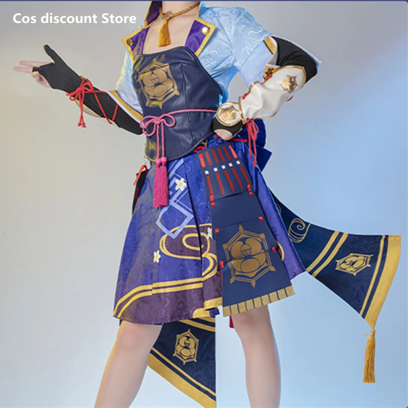 Genshin Impact Kamisato Ayaka Cospaly Costume Fashion Women Skirt Role Play Costumes Sizes S-XL
Genshin Impact Kamisato Ayaka Cospaly Costume Fashion Women Skirt Role Play Costumes Sizes S-XL