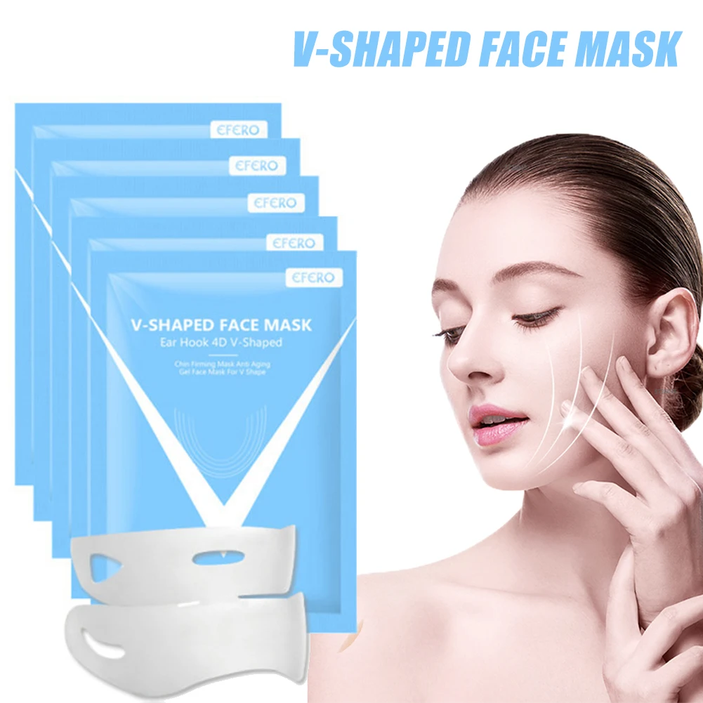 V-Line Face Mask Beauty Health Moisturizer With Hydrogel Double Chin Reducer Skin Tightening Lifting Improve Double Chin Tool
V-Line Face Mask Beauty Health Moisturizer With Hydrogel Double Chin Reducer Skin Tightening Lifting Improve Double Chin Tool