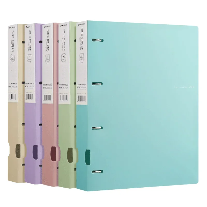 Book Binder Folder Folders Color Ring Display Document 4 File Binder Folders Morandi Hole Waterproof
Book Binder Folder Folders Color Ring Display Document 4 File Binder Folders Morandi Hole Waterproof