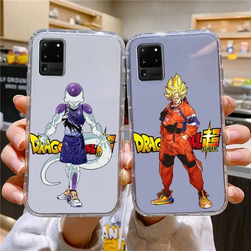 BANDAI D-Dragon-Ball Z Super DBZ Phone Case For Samsung Galaxy S10 S10e S8 S9 Plus S7 A70 Edge Note10 Transparent Cove
BANDAI D-Dragon-Ball Z Super DBZ Phone Case For Samsung Galaxy S10 S10e S8 S9 Plus S7 A70 Edge Note10 Transparent Cove