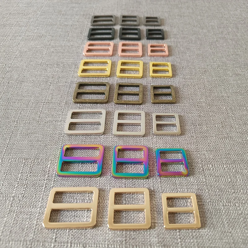 20Pcs 15mm 19mm 25mm Metal Adjuster Ring Slider Hardware For Bag Backpack Dog Collar Sewing Accessories Purse Straps Belt Buckle
20Pcs 15mm 19mm 25mm Metal Adjuster Ring Slider Hardware For Bag Backpack Dog Collar Sewing Accessories Purse Straps Belt Buckle