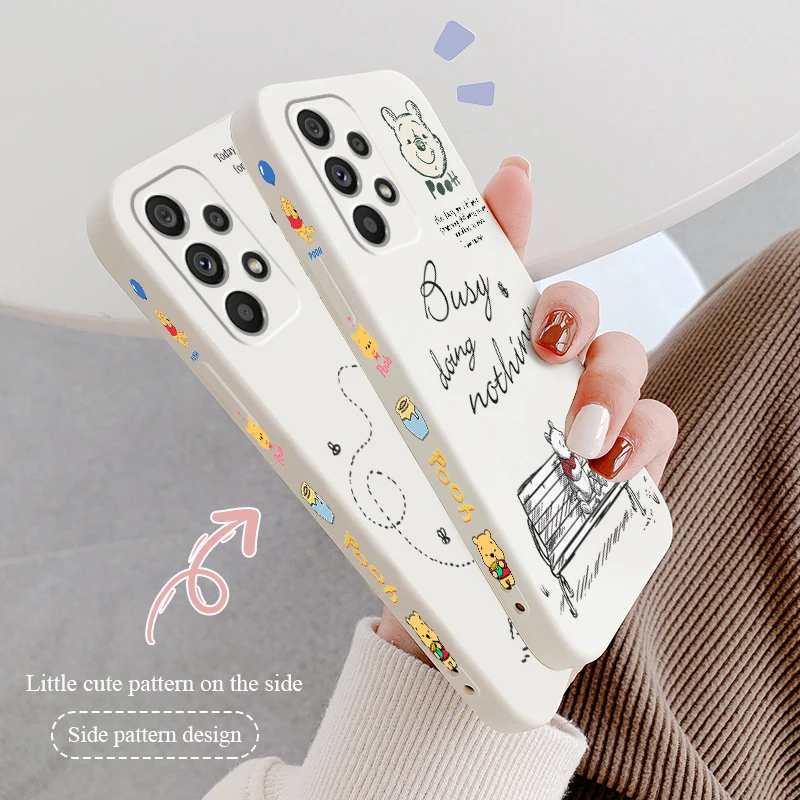 Disney Winnie The Bear Art Phone Case For Samsung A73 A72 A71 A52 A53 A54 A51 A42 A34 A32 A14 A21S A13 A12 A23 Liquid Left Rope
Disney Winnie The Bear Art Phone Case For Samsung A73 A72 A71 A52 A53 A54 A51 A42 A34 A32 A14 A21S A13 A12 A23 Liquid Left Rope
