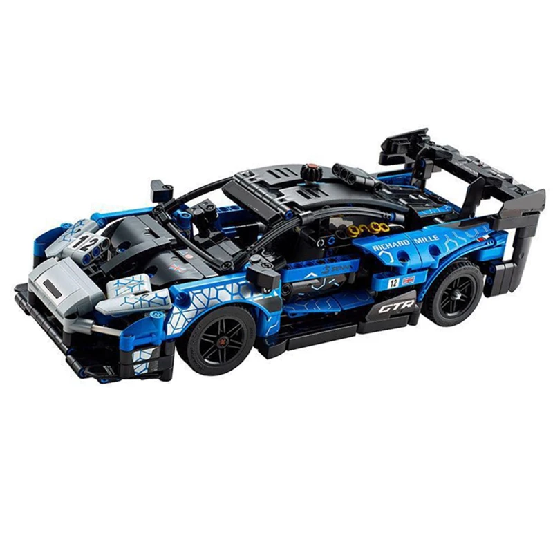 Technical FIT 42123 Speed Champions Mclarened Senna GTR Racing Sports Car Building Blocks Vehicle Figures Bricks Model Toys Kid
Technical FIT 42123 Speed Champions Mclarened Senna GTR Racing Sports Car Building Blocks Vehicle Figures Bricks Model Toys Kid