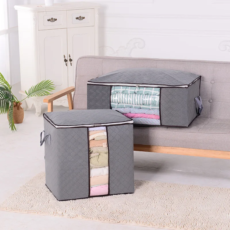 Non-Woven Storage Bag Finishing Bag Clothes Quilt Moving Luggage Packing Bag Super-Capacity Clothes Moisture-Proof Storage
Non-Woven Storage Bag Finishing Bag Clothes Quilt Moving Luggage Packing Bag Super-Capacity Clothes Moisture-Proof Storage