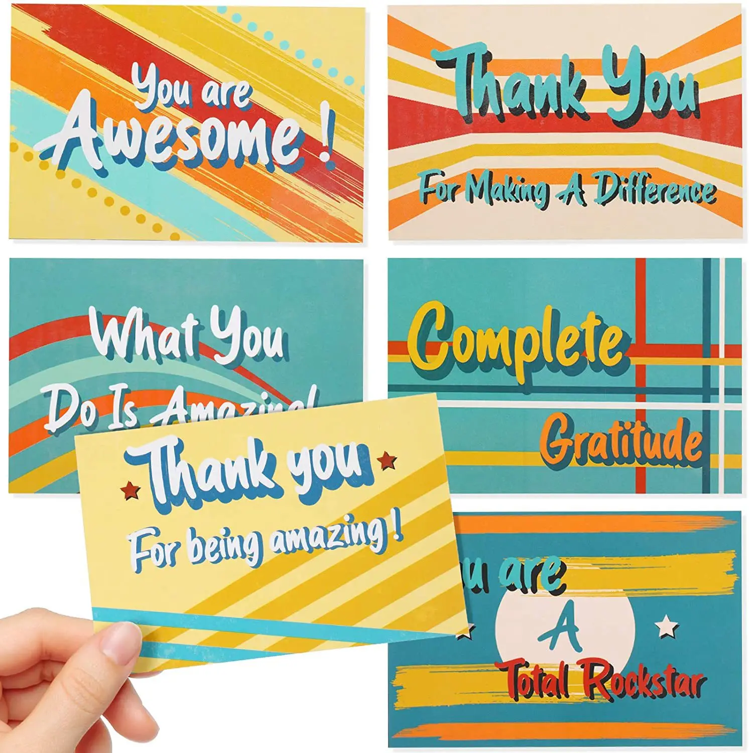 10Pcs/pack 10cm*15cm Big Size Colorful Honor Thank You Cards You Are Awesome Greeting Inspirational Gifts Cards Small Businesses
10Pcs/pack 10cm*15cm Big Size Colorful Honor Thank You Cards You Are Awesome Greeting Inspirational Gifts Cards Small Businesses