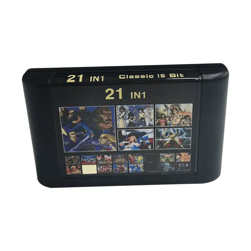21in1-16 Bit MD игровая карта для Sega Mega Drive и для оригинальной консоли
21in1-16 Bit MD игровая карта для Sega Mega Drive и для оригинальной консоли