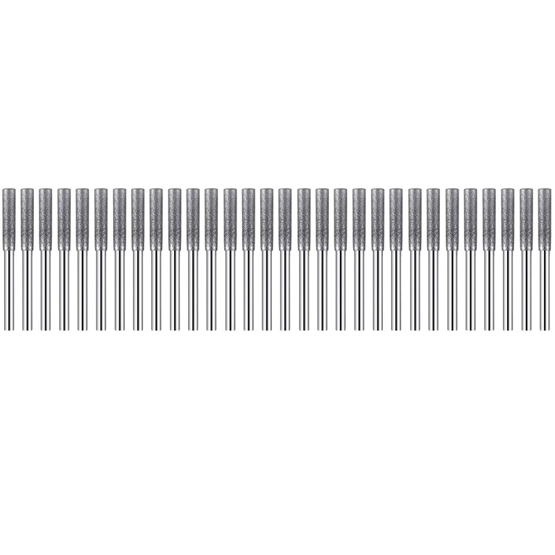 20 Pcs Chainsaw Sharpener Stone Diamond Coated Cylindrical Burr Polishing Grinding Tool Grinding Bits, 5/32 Inch/ 4 Mm
20 Pcs Chainsaw Sharpener Stone Diamond Coated Cylindrical Burr Polishing Grinding Tool Grinding Bits, 5/32 Inch/ 4 Mm