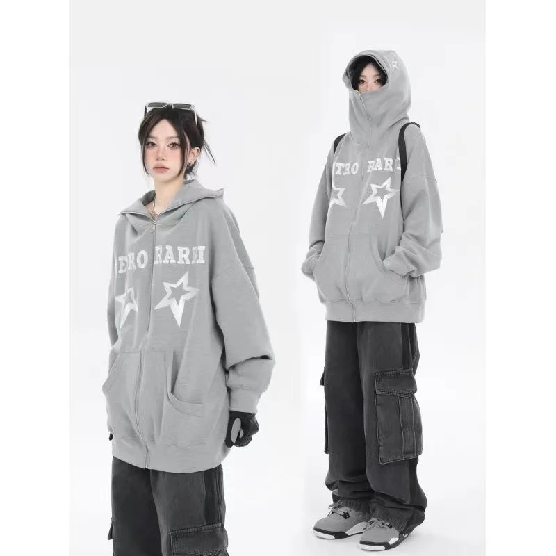 Zip Up Sweatshirts Y2k Women Hoodie Streetwear Hip Hop Embroidery Star Letter Cotton Zipper Hooded Jacket Harajuku Casual Jacket
Zip Up Sweatshirts Y2k Women Hoodie Streetwear Hip Hop Embroidery Star Letter Cotton Zipper Hooded Jacket Harajuku Casual Jacket