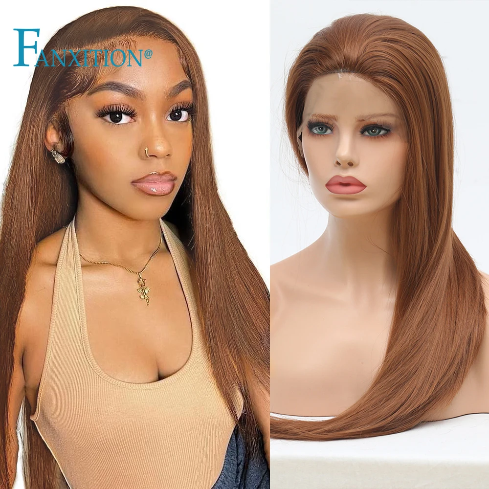 FANXITION Long Synthetic Lace Wigs For Black Women Pelucas De Mujer Middle Part Loose Wave Lace Front Wigs Heat Resistant Fiber
FANXITION Long Synthetic Lace Wigs For Black Women Pelucas De Mujer Middle Part Loose Wave Lace Front Wigs Heat Resistant Fiber