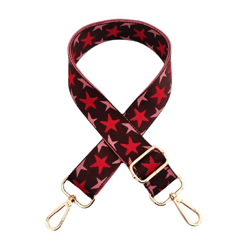 New Pentagram Bag Strap Replacement Wide Shoulder Strap Adjustable Bag Belt 3.8cm Wide Bag Handle Belt Accessories For Bag
New Pentagram Bag Strap Replacement Wide Shoulder Strap Adjustable Bag Belt 3.8cm Wide Bag Handle Belt Accessories For Bag