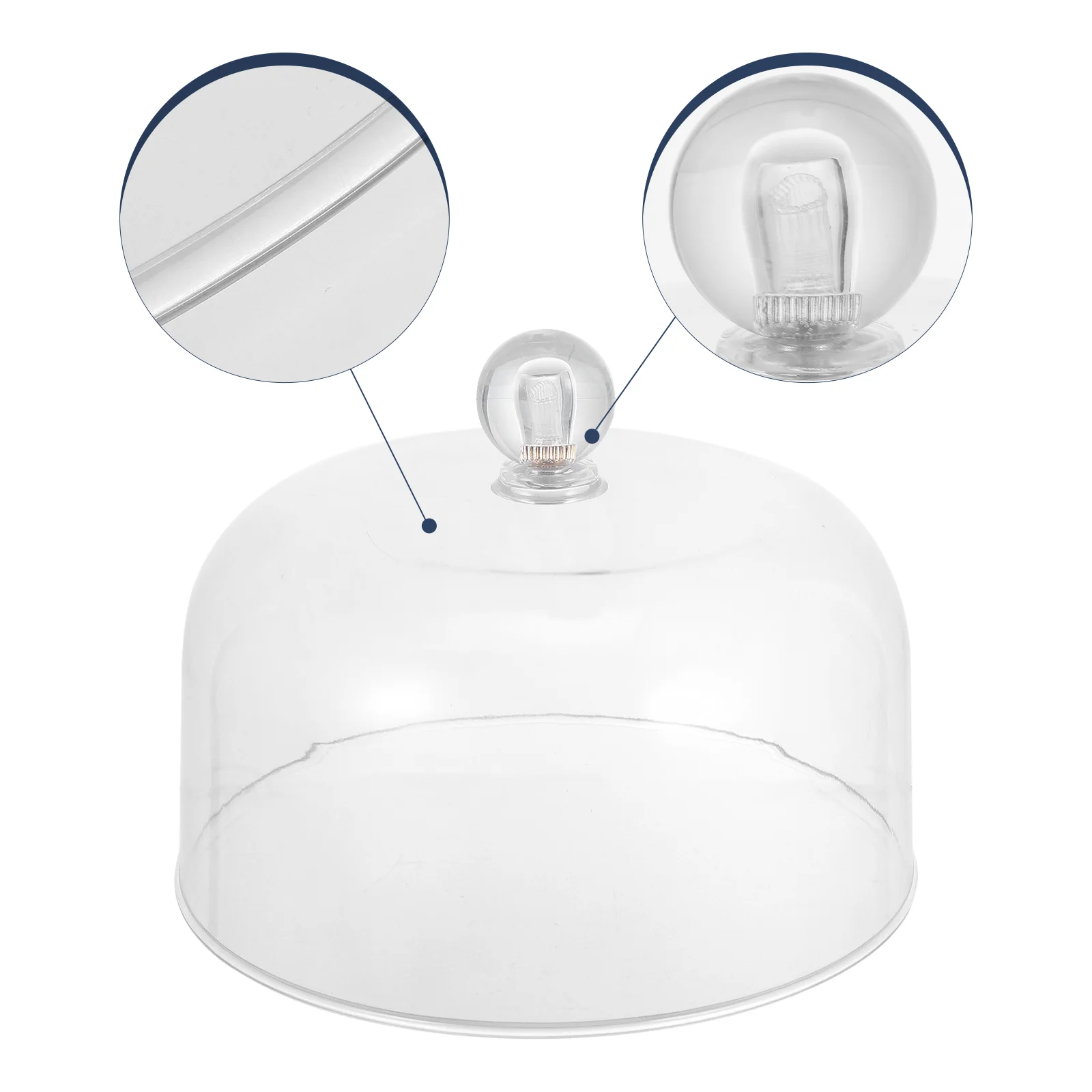 Cover Dome Cakedessert Display Plate Glass Clear Cloche Standtray Platter Baking Mini Serving Dish Round Tent Crystal Acrylic
Cover Dome Cakedessert Display Plate Glass Clear Cloche Standtray Platter Baking Mini Serving Dish Round Tent Crystal Acrylic