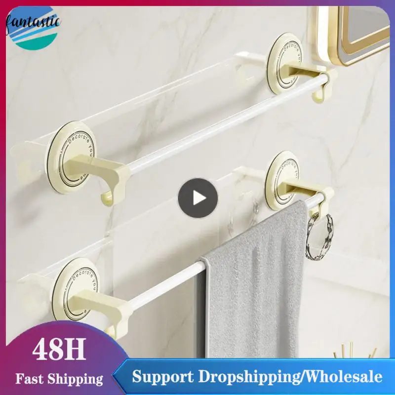 Bath Towel No Trace Towel Rack Multifunction Storage Rod No Punching Storage Hanger Shelf Towel Solid Coat Hanger Storage Rack 
Bath Towel No Trace Towel Rack Multifunction Storage Rod No Punching Storage Hanger Shelf Towel Solid Coat Hanger Storage Rack