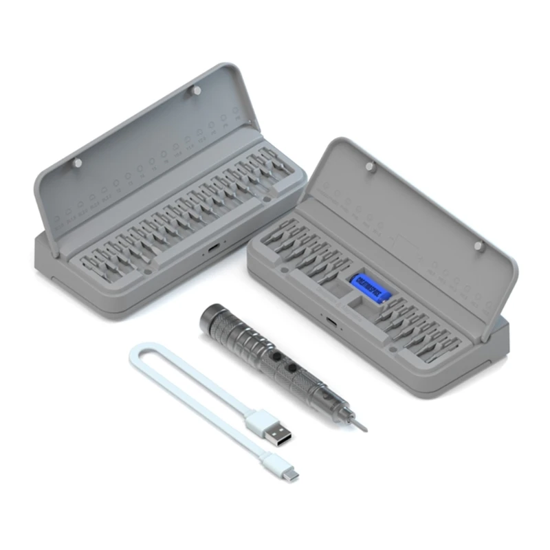 Аккумуляторная электрическая отвертка с насадками, USB C, перезаряжаемые электроинструменты
Аккумуляторная электрическая отвертка с насадками, USB C, перезаряжаемые электроинструменты
