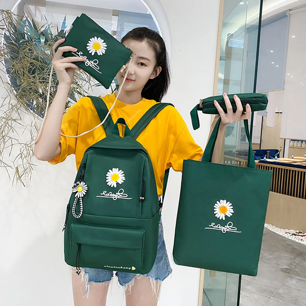 4Pcs/Set Daisy Canvas For Teenagers Girls Student College Book Bag Boys Satchel Women School Backpacks Schoolbag Bolsas Mochilas
4Pcs/Set Daisy Canvas For Teenagers Girls Student College Book Bag Boys Satchel Women School Backpacks Schoolbag Bolsas Mochilas