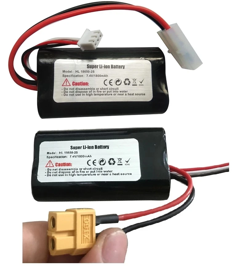 Henglong 3818 3819 3838 3839 3899 3889 3909 3918 3938 3939 1/16 R/C Запчасти для резервуара 2S 7,4 V 1800mAh литий-ионная батарея 18650 XT60 разъем
Henglong 3818 3819 3838 3839 3899 3889 3909 3918 3938 3939 1/16 R/C Запчасти для резервуара 2S 7,4 V 1800mAh литий-ионная батарея 18650 XT60 разъем