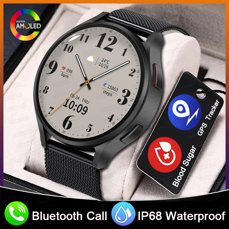 Смарт-часы для Samsung Galaxy Watch 6 мужские, водонепроницаемые, 1,39 дюйма
Смарт-часы для Samsung Galaxy Watch 6 мужские, водонепроницаемые, 1,39 дюйма