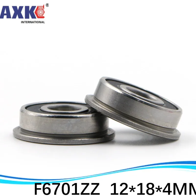 

flange ball bearings F6701ZZ F6701-2RS size 12*18*19.5*4*0.8 mm