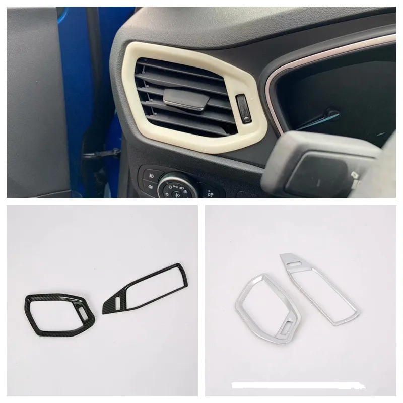 Carbon Fiber /Silver ABS Car Dashboard Side Air Outlet Vent Cover Trim Interior Car-Styling Sticker Fit For Ford Focus 2022
Carbon Fiber /Silver ABS Car Dashboard Side Air Outlet Vent Cover Trim Interior Car-Styling Sticker Fit For Ford Focus 2022