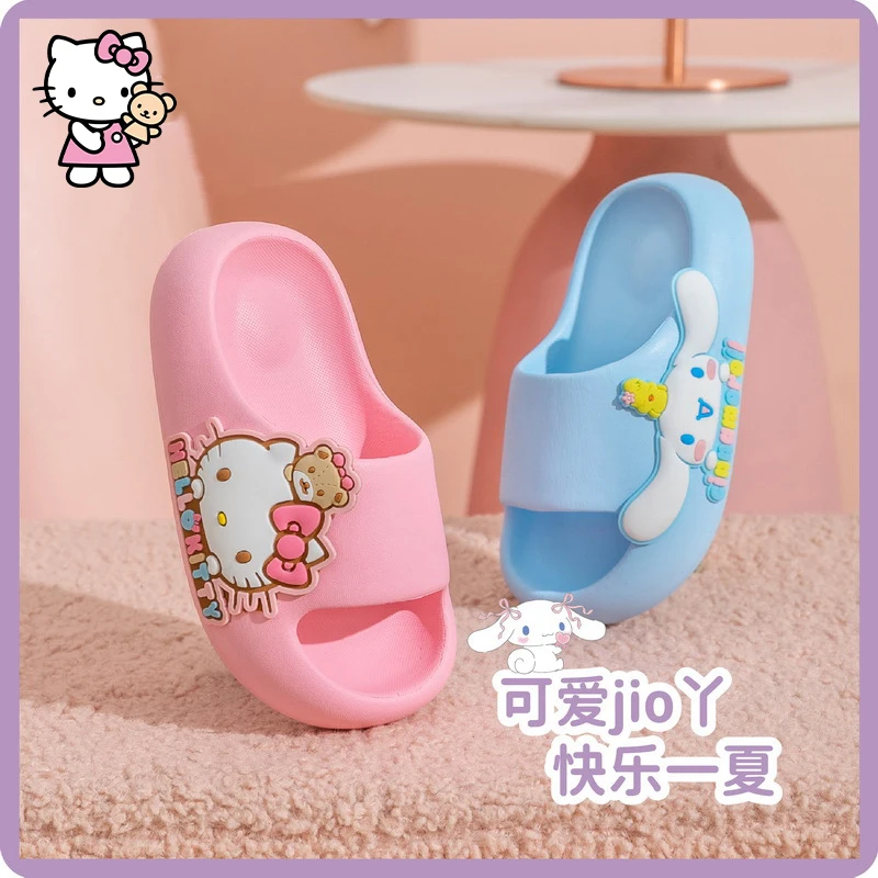 Sanrio Parent-Child Slippers Hello Kitty Anime Kawaii Kuromi My Melody Cinnamoroll Home Shoes Summer Cartoon Cute Girl Non-Slip
Sanrio Parent-Child Slippers Hello Kitty Anime Kawaii Kuromi My Melody Cinnamoroll Home Shoes Summer Cartoon Cute Girl Non-Slip