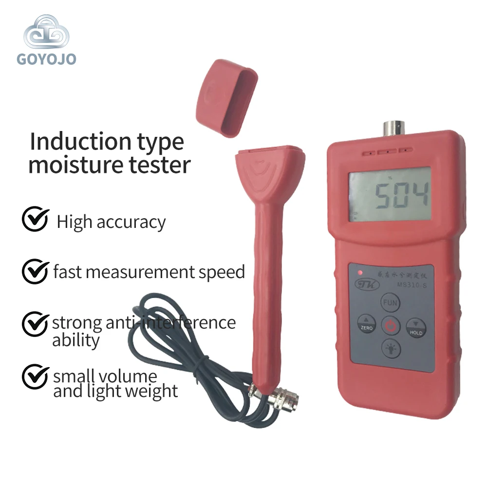MS310-S Induction Type Moisture Meter High Frequency Moisture Meter For Furniture Construction Chemical Industries 
MS310-S Induction Type Moisture Meter High Frequency Moisture Meter For Furniture Construction Chemical Industries
