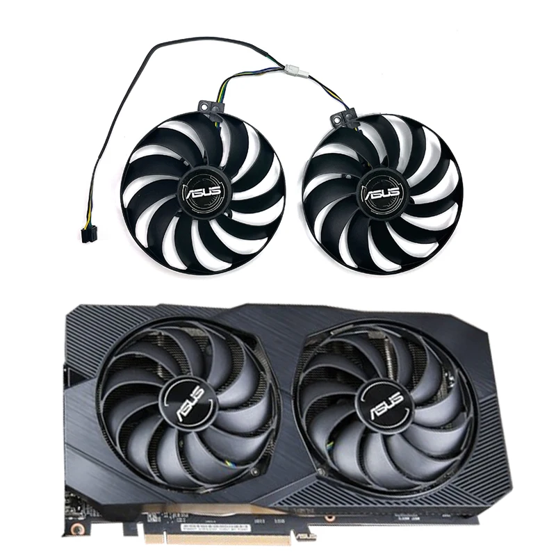 ASUS Dual RX 5500 XT-O8G-EVO Cooling Fan Replacement 95mm T129215SU PLD10010S12HH FDC10U12S9-C RTX5700 GPU Fan
ASUS Dual RX 5500 XT-O8G-EVO Cooling Fan Replacement 95mm T129215SU PLD10010S12HH FDC10U12S9-C RTX5700 GPU Fan