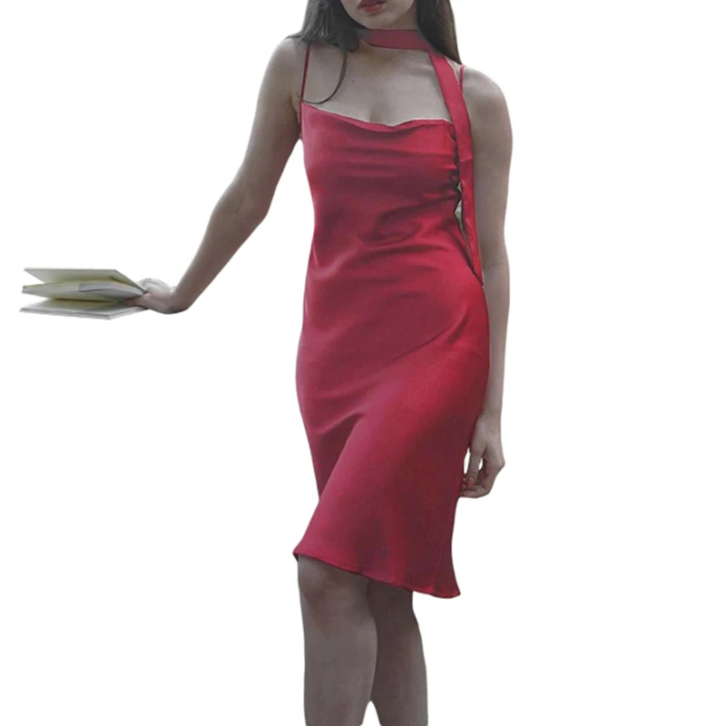 Kayotuas Women Pencil Dress Summer Sleeveless Spaghetti Strap V-Neck High Waist Halter Tight Skinny Bodycon Ladies Streetwear
Kayotuas Women Pencil Dress Summer Sleeveless Spaghetti Strap V-Neck High Waist Halter Tight Skinny Bodycon Ladies Streetwear