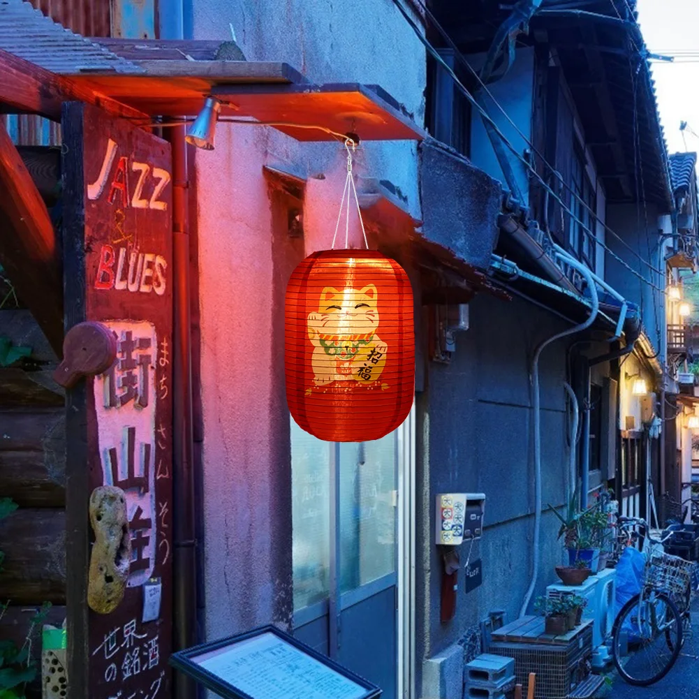 

Японский фонарь, водостойкий традиционный фонарь, подвесной фонарь для бистро, рамен, сашими, суши, ресторана, Декор