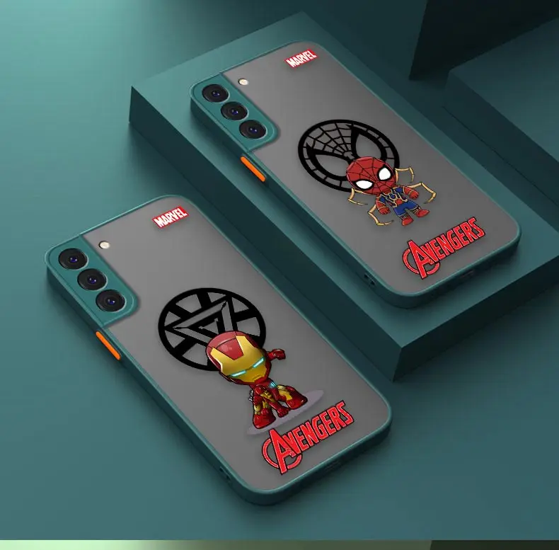 Marvel Hero Iron Man Spider Man Captain Logo Matte Case For Samsung S23 S23 S22 S21 S20 S10 S9 S10E FE Lite Plus Ultra 5G Hard
Marvel Hero Iron Man Spider Man Captain Logo Matte Case For Samsung S23 S23 S22 S21 S20 S10 S9 S10E FE Lite Plus Ultra 5G Hard