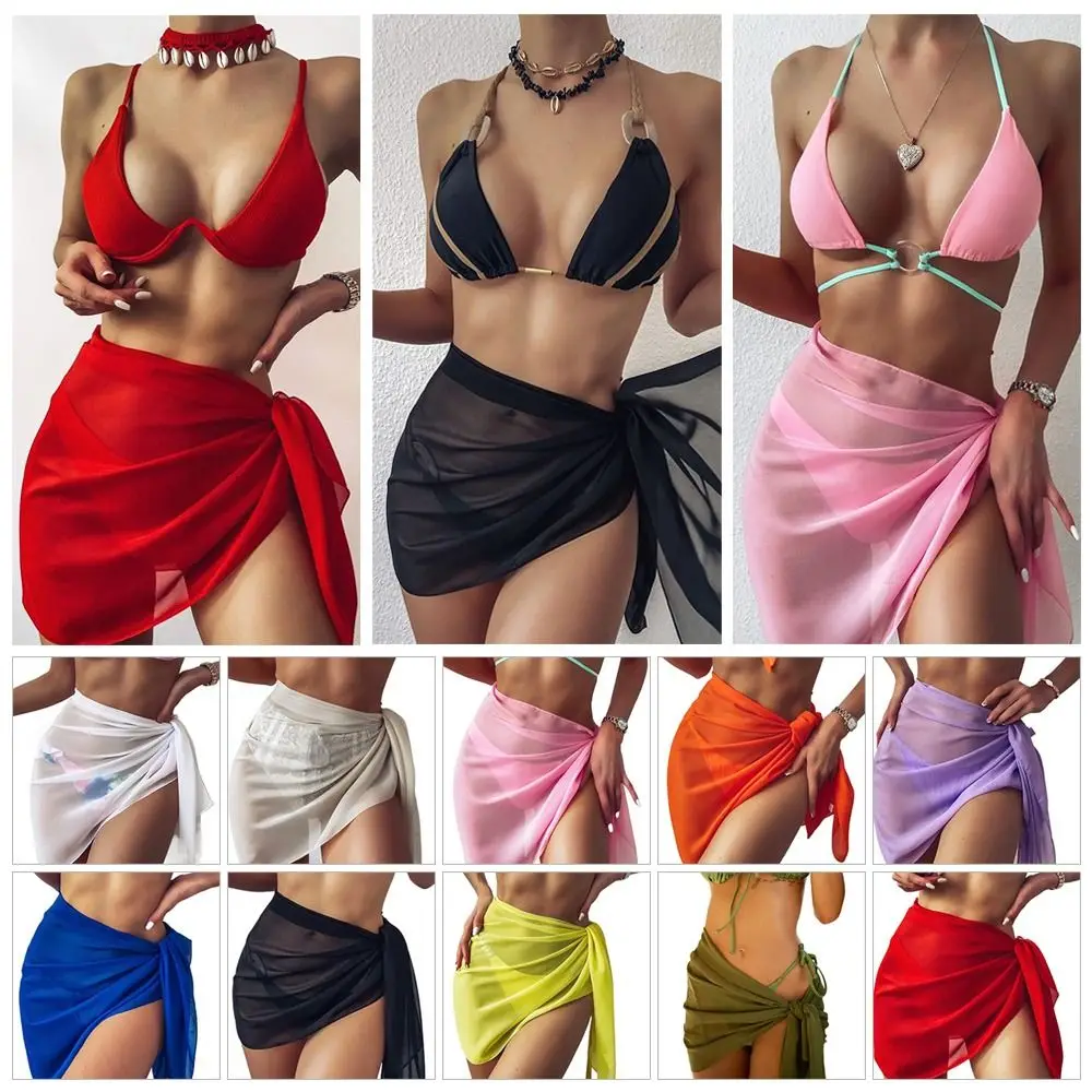 Fashion High Waist A line Chiffon Bikini Wrapped Transparent Top Kaftan Sarong Swimwear Cover-Up Dress Overskirt
Fashion High Waist A line Chiffon Bikini Wrapped Transparent Top Kaftan Sarong Swimwear Cover-Up Dress Overskirt