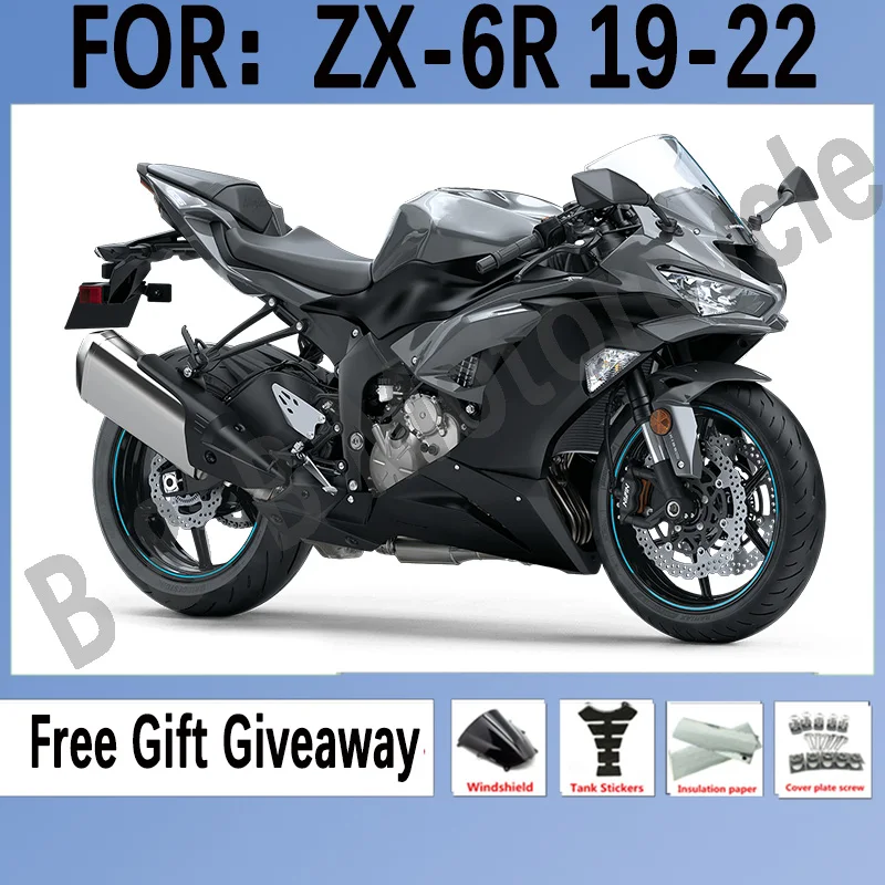 Whole Fairings Kit for Kawasaki Ninja ZX-6R 636 ZX6R 2019 2020 2021 19 20 21 6r Fairings Bodywork Set Grey Black
Whole Fairings Kit for Kawasaki Ninja ZX-6R 636 ZX6R 2019 2020 2021 19 20 21 6r Fairings Bodywork Set Grey Black
