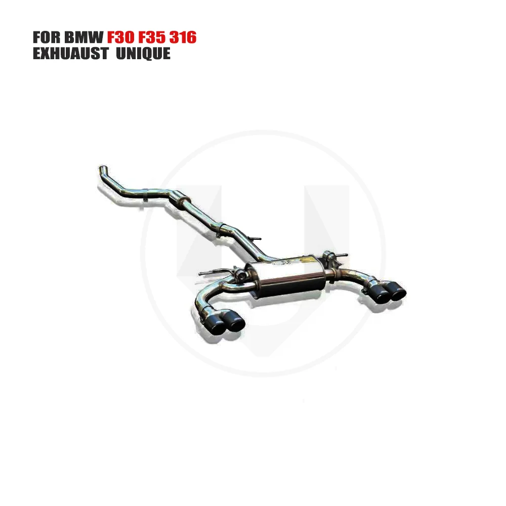 UNIQUE Stainless Steel Exhaust System Performance Catback is Suitable for BMW F30 F35 316 320 328Car Muffler
UNIQUE Stainless Steel Exhaust System Performance Catback is Suitable for BMW F30 F35 316 320 328Car Muffler