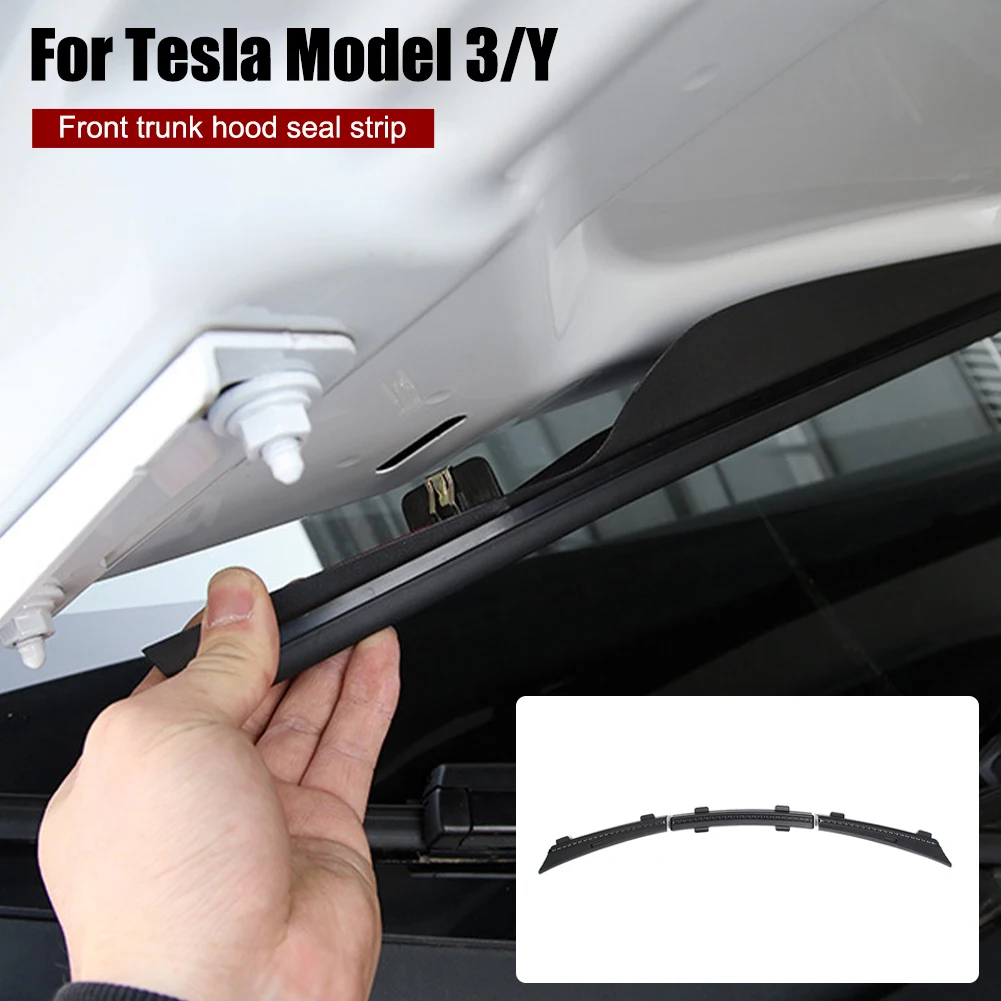 Front Trunk Hood Seal Strip Waterproof Dustproof Weather Bar Air Vent Intake Protector for Tesla Model 3 Model Y Accessories
Front Trunk Hood Seal Strip Waterproof Dustproof Weather Bar Air Vent Intake Protector for Tesla Model 3 Model Y Accessories