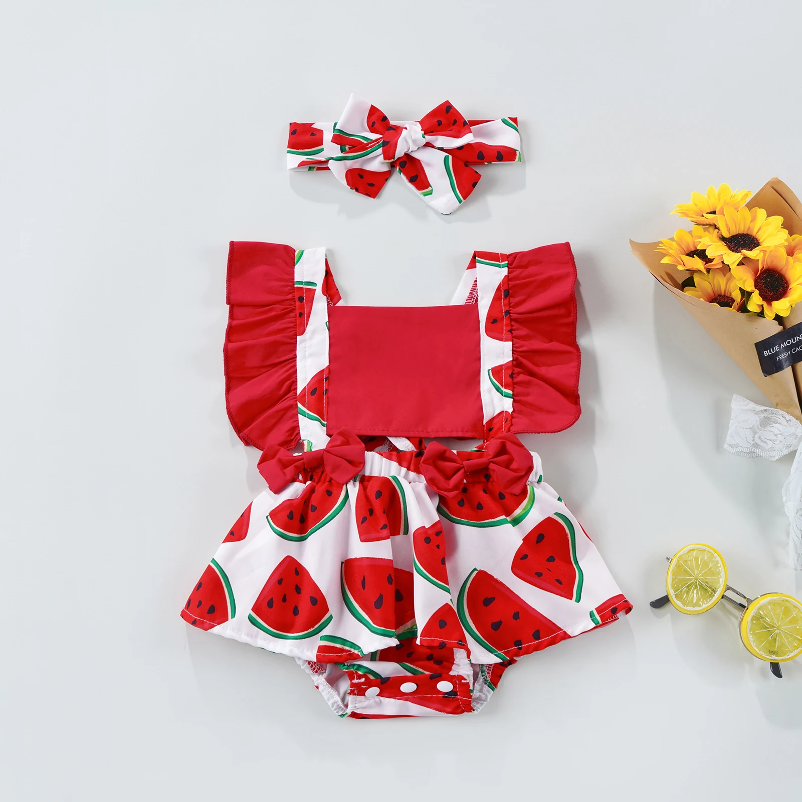 Ma&Baby 0-18M Summer Newborn Infant Baby Girls Rompers Watermelon Print Bow Jumpsuit Overalls Playsuit Sunsuit Costumes D35
Ma&Baby 0-18M Summer Newborn Infant Baby Girls Rompers Watermelon Print Bow Jumpsuit Overalls Playsuit Sunsuit Costumes D35