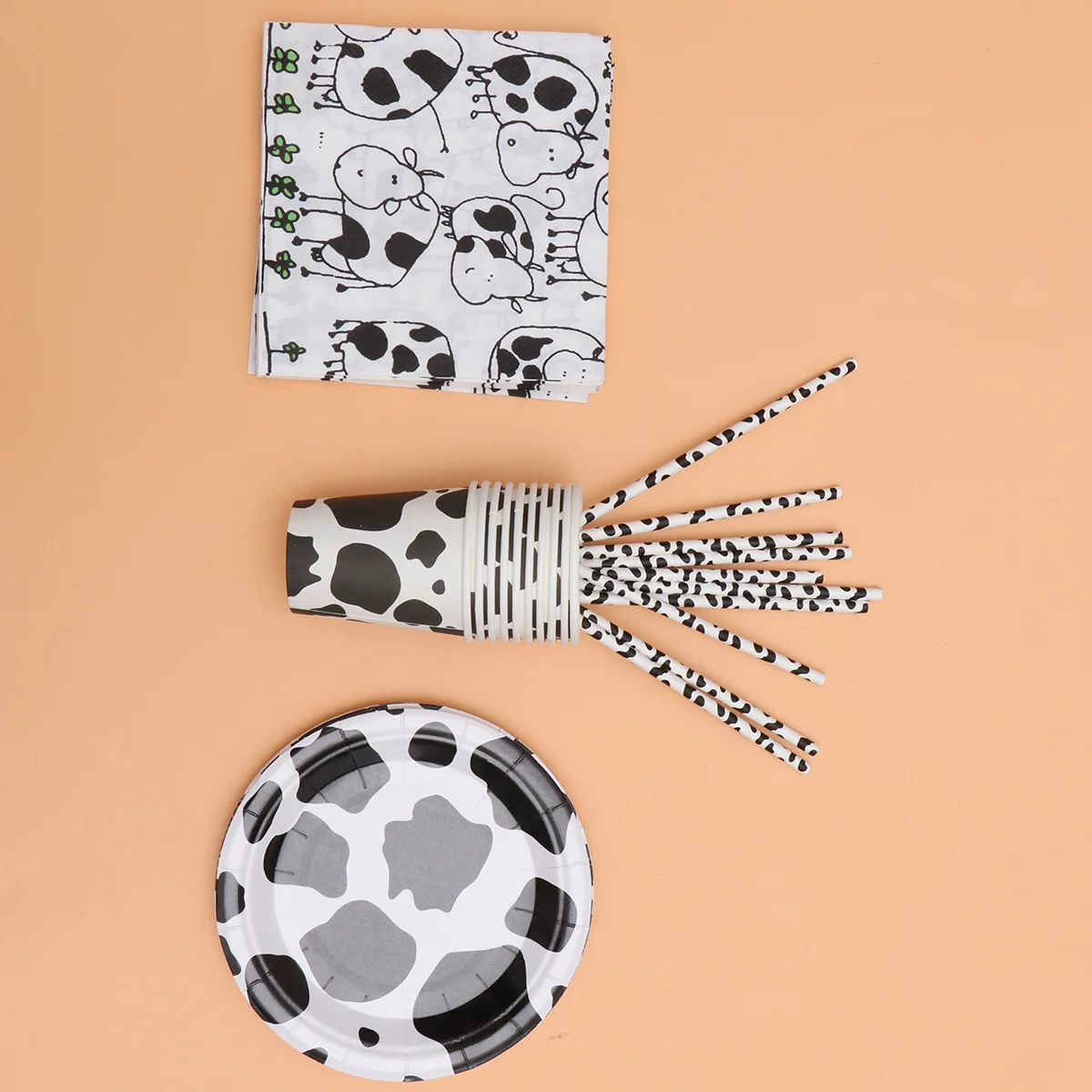 71pcs in 1 Set Cow Theme Party Supplies Tableware Paper Cup Dinnerware for Birthday
71pcs in 1 Set Cow Theme Party Supplies Tableware Paper Cup Dinnerware for Birthday