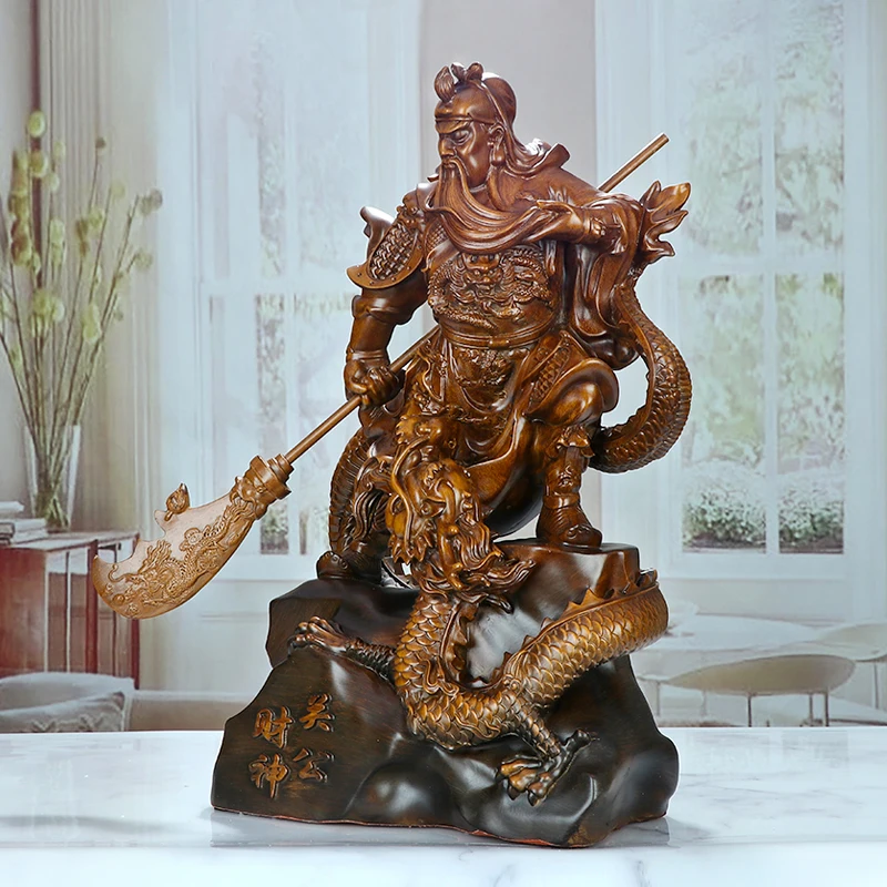 Make House Fortune and Peace Guan Gong Decoration Miniatures God of Wealth Guan Yu Statue Fengshui Figurines Lucky Home Crafts
Make House Fortune and Peace Guan Gong Decoration Miniatures God of Wealth Guan Yu Statue Fengshui Figurines Lucky Home Crafts