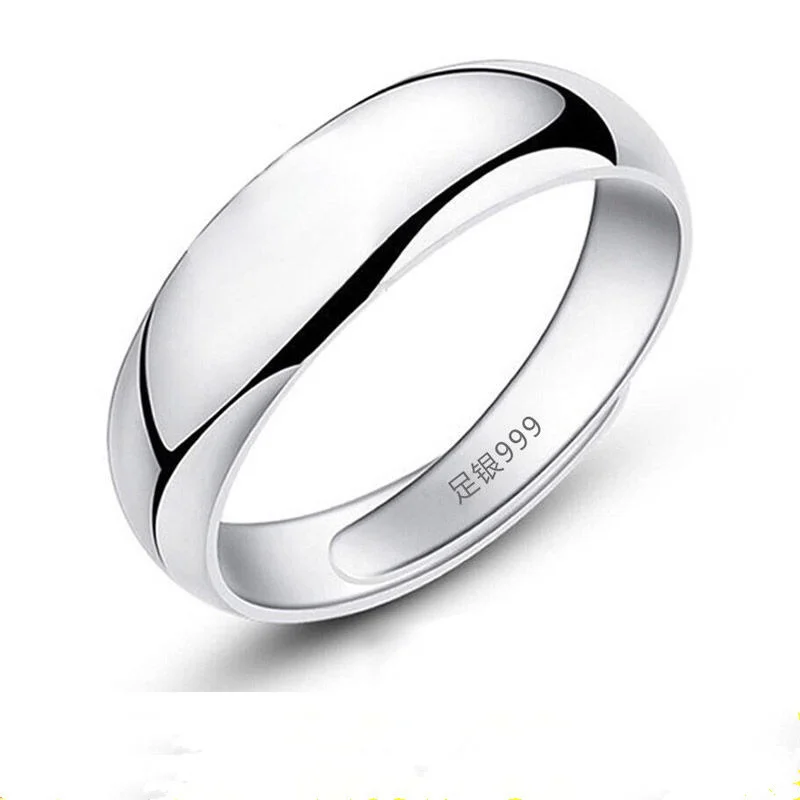 New Hot Selling Silver Plated Copper Ring for Couples with Bare Body and Smooth Surface, Simple and Generous, Japanese and Korea
New Hot Selling Silver Plated Copper Ring for Couples with Bare Body and Smooth Surface, Simple and Generous, Japanese and Korea