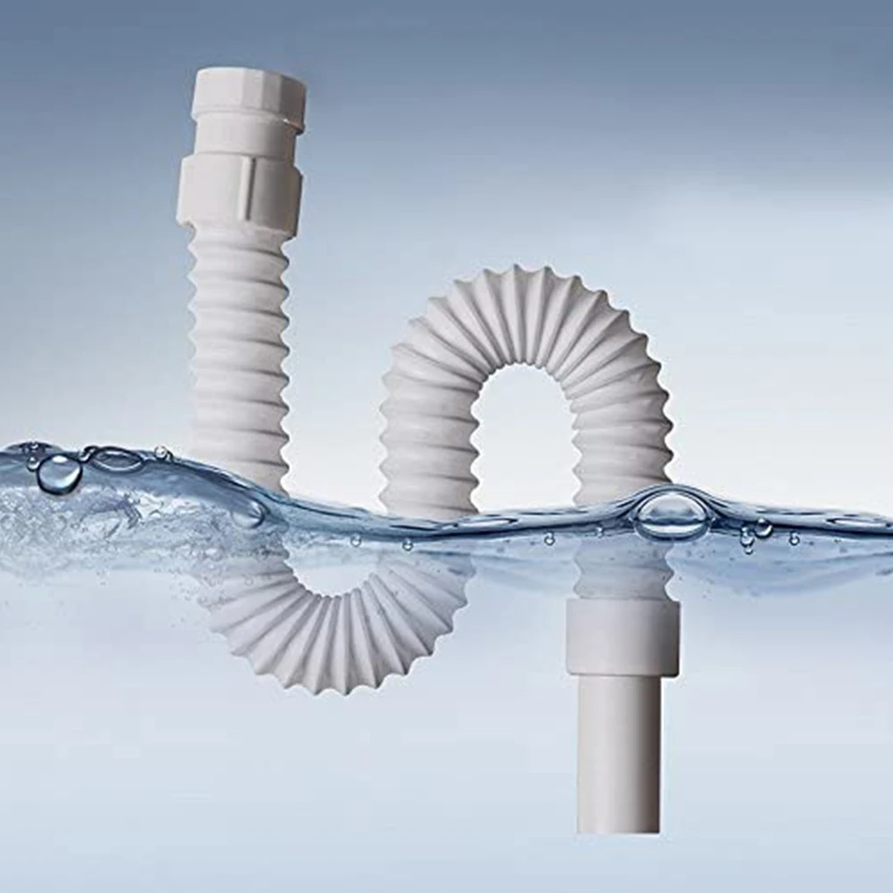 1x White Waste Pipe Universal Bathroom Basin/Shower Kitchen Sink Flexible Waste Pipe Trap Connector Bathroom Sink Drain Accessor
1x White Waste Pipe Universal Bathroom Basin/Shower Kitchen Sink Flexible Waste Pipe Trap Connector Bathroom Sink Drain Accessor