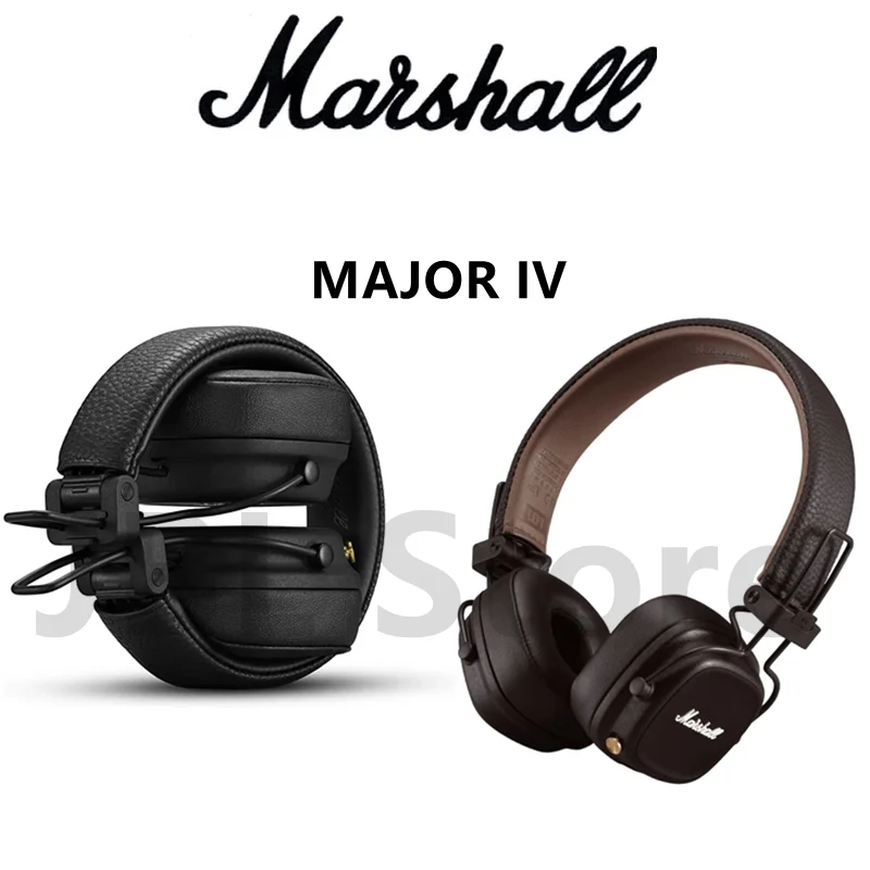 

Оригинальные наушники Marshall MAJOR IV 5,0, беспроводные наушники с глубокими басами, Складная спортивная игровая гарнитура с микрофоном