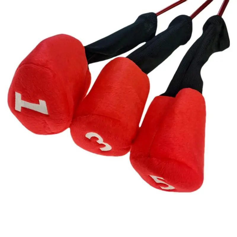Golf Head Protector 3pcs Golf Club Head Covers Stretch Knit Golf Iron Cover Set Golf Club Head Cover Fit Most 1/3/5 Wood Cover
Golf Head Protector 3pcs Golf Club Head Covers Stretch Knit Golf Iron Cover Set Golf Club Head Cover Fit Most 1/3/5 Wood Cover