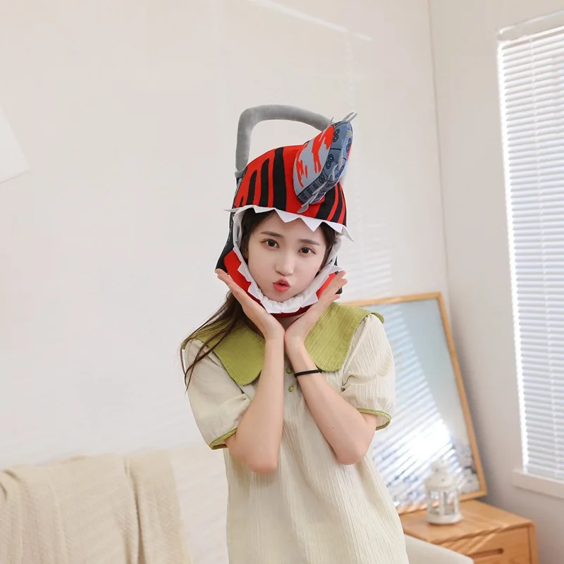 58*28cm Anime Chainsaw Man Hat Halloween Cosplay Costumes Accessories Denji Pochita Headgear Performance Prop
58*28cm Anime Chainsaw Man Hat Halloween Cosplay Costumes Accessories Denji Pochita Headgear Performance Prop