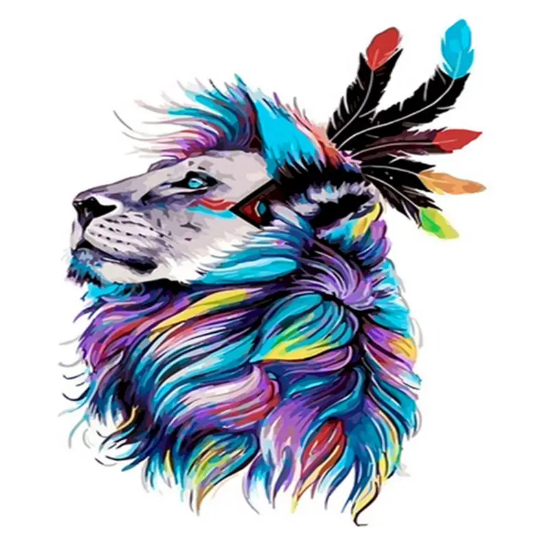 PhotoCustom Oil Painting By Numbers Lion Animals Drawing On Canvas Hand Painted Paintings Art DIY Pictures By Number Kits Home D
PhotoCustom Oil Painting By Numbers Lion Animals Drawing On Canvas Hand Painted Paintings Art DIY Pictures By Number Kits Home D