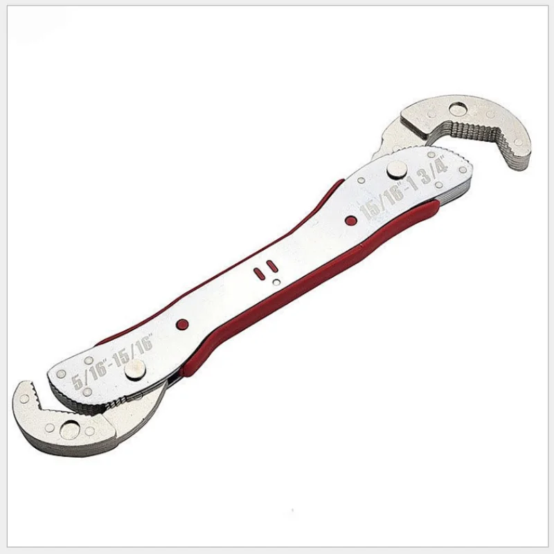 1 Pcs 9-45mm Adjustable Multi Purpose Magic Spanner Tools Universal Wrench Pipe Adjustable Spanner Adjustable Grip Wrench Work
1 Pcs 9-45mm Adjustable Multi Purpose Magic Spanner Tools Universal Wrench Pipe Adjustable Spanner Adjustable Grip Wrench Work