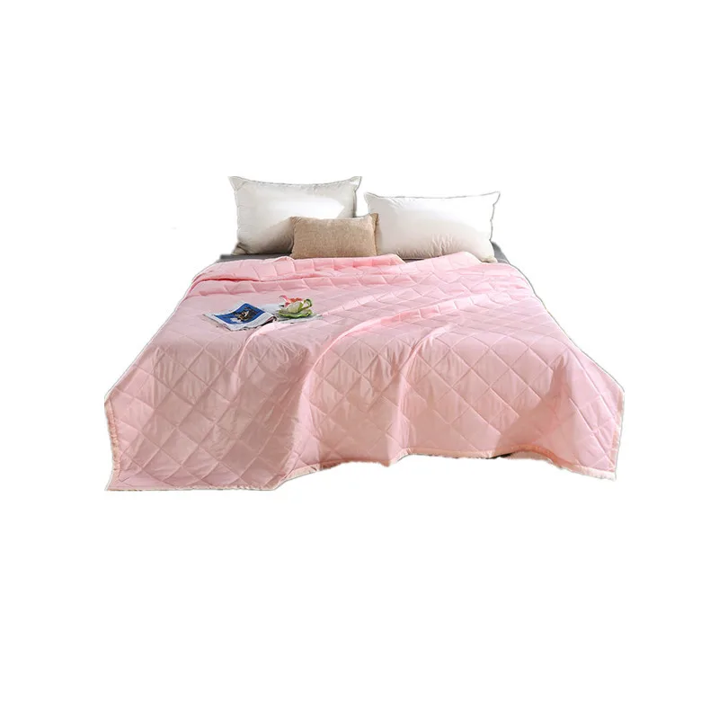 Summer Ice Silk Is Cool By Double Size Multi-color Water Washing Solid Color Air Conditioning
Summer Ice Silk Is Cool By Double Size Multi-color Water Washing Solid Color Air Conditioning