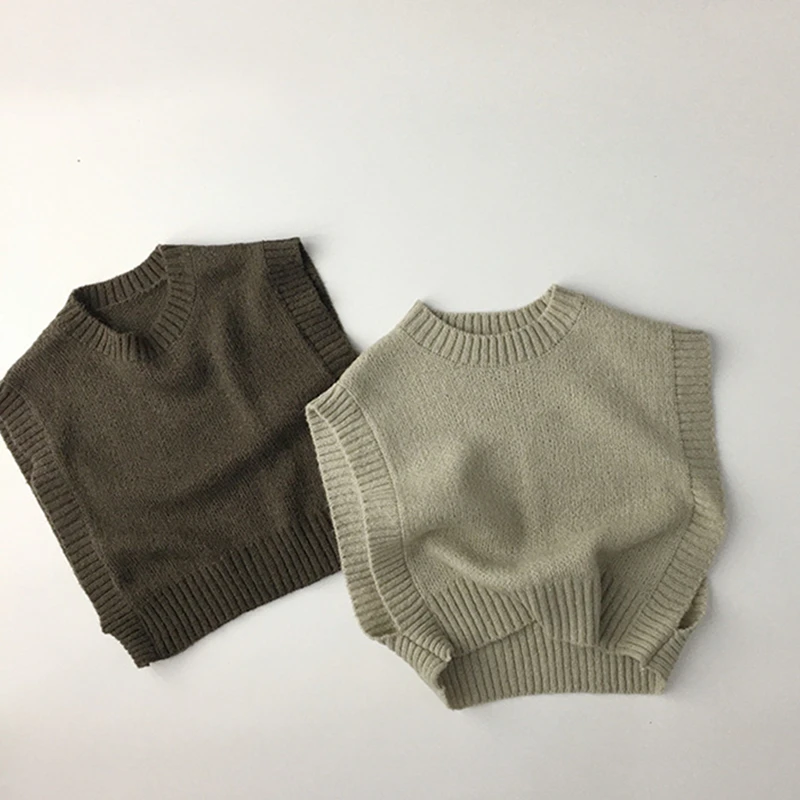 1-6Y Baby Knitted Vest for Boy Solid Color Sleeveless Base Sweater Spring Autumn Casual Bottoming Kids Clothes Girls Costumes
1-6Y Baby Knitted Vest for Boy Solid Color Sleeveless Base Sweater Spring Autumn Casual Bottoming Kids Clothes Girls Costumes