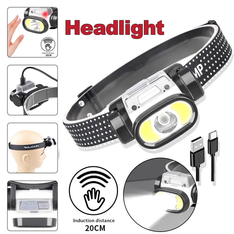 Фонарь XPG COB с датчиком волны и зарядкой от USB
Фонарь XPG COB с датчиком волны и зарядкой от USB